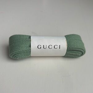 GUCCI Authentic Ace / Screener Trainer Shoelaces [Green - Brand New]